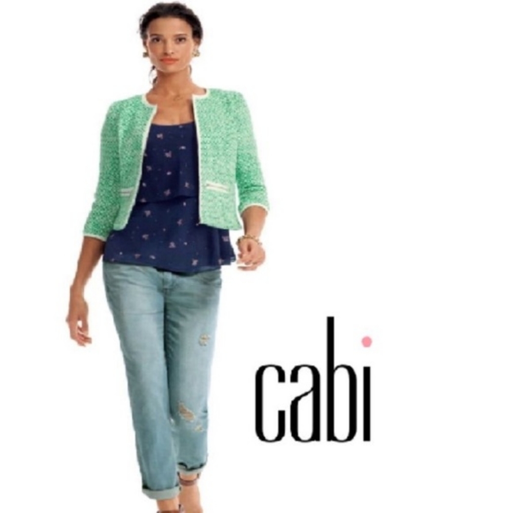 Cabi Clover Tweed Jacket